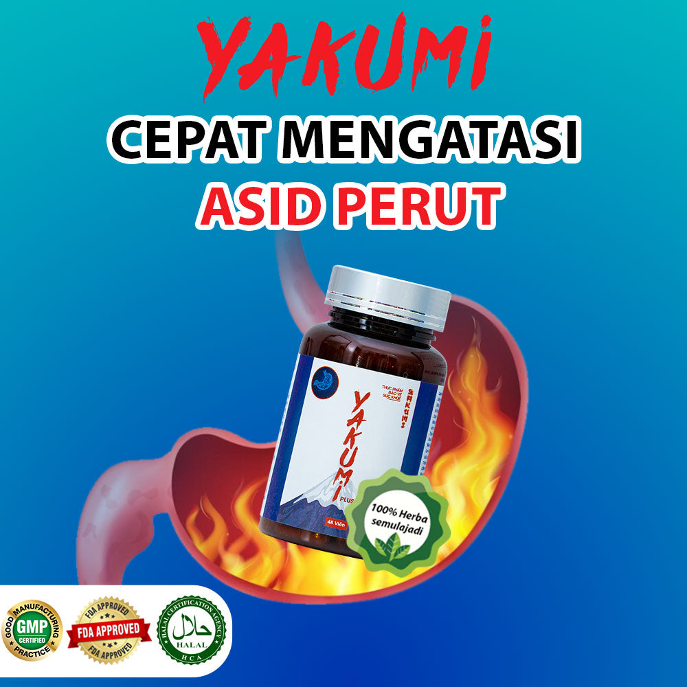 Yakumi Botol: Penyokong Rawatan Perut, Ubati Masalah Dalam Perut Anda