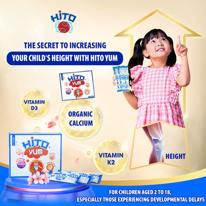 CALCIUM JELLY HITO YUM - Help your child grow taller every day