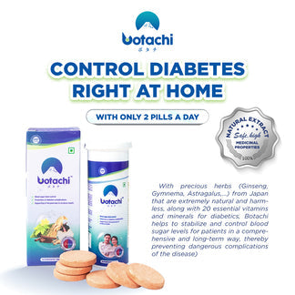 BOTACHI DIABETES TREATMENT - 10 TABS/TUBE