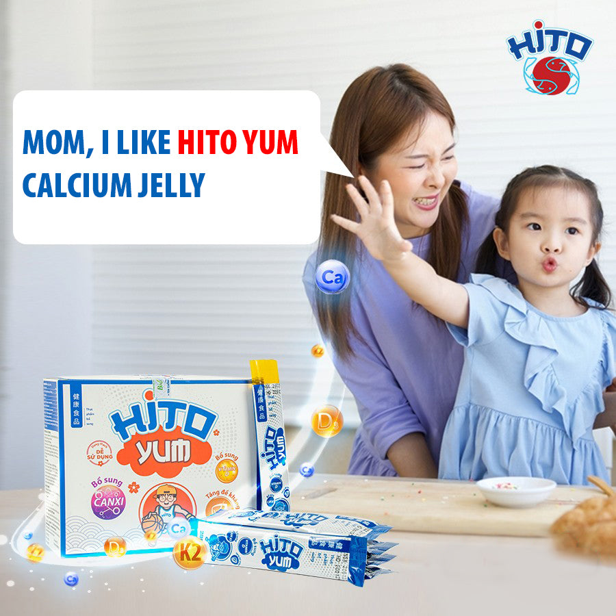 CALCIUM JELLY HITO YUM - Help your child grow taller every day